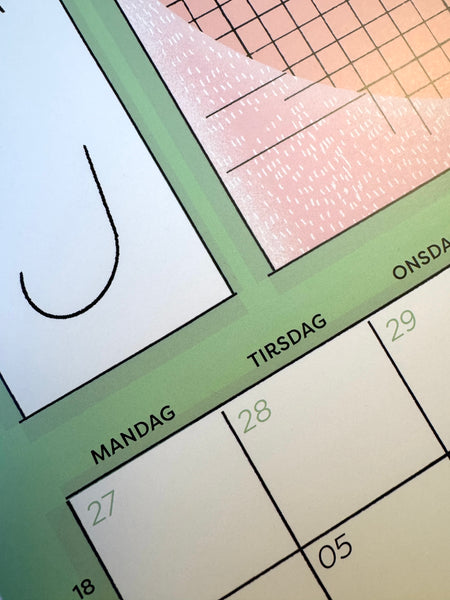 2. sortering – Kalender 2026 – Abstraktionernes År