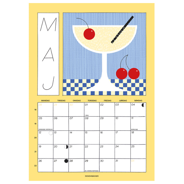 Kalender 2025 – Smag Dig Gennem Året
