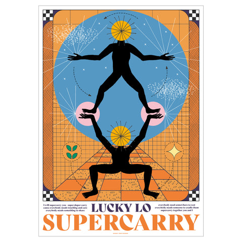 SUPERCARRY - Lucky Lo Plakat